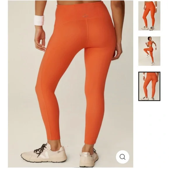 Beyond Yoga Orange Leggings - Picture 5 of 9